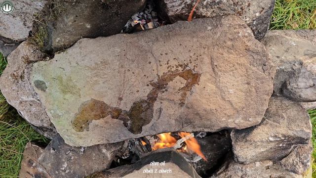How to Cook TOMAHAWK Steak on Rocks (ASMR Outdoor Cooking,Relaxing Video) смотреть онлайн