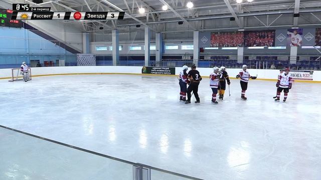 Чемпионат Наро-Фоминского городского округа по хоккею с шайбой. ХК «Рассвет» - ХК «Звезда» смотреть онлайн