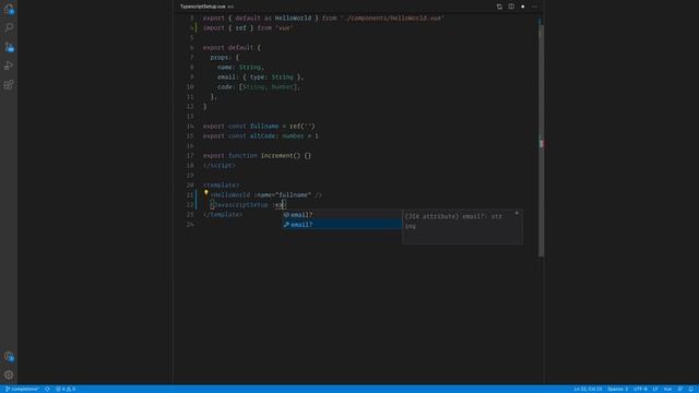 VueDX/TS Plugin — completions смотреть онлайн