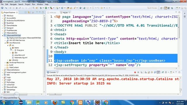 Hibernate Tutorial 06 | Hibernate With Web | Explanation | In Hindi смотреть онлайн