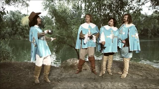 Супергерои. Гримируем д'Артаньяна. смотреть онлайн