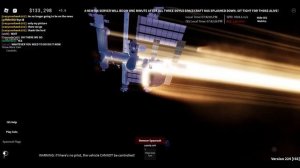 Roblox: Space Sailors - ISS re-entry