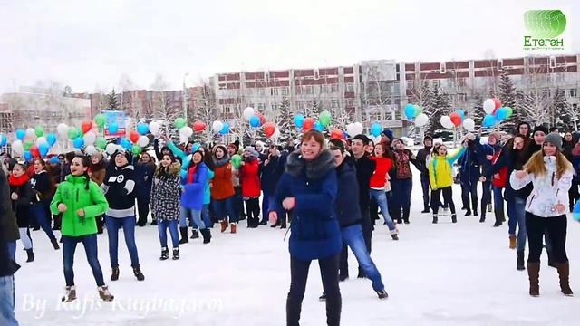 Флешмоб праздника "ЕТЕГӘН"(01.03.16) смотреть онлайн
