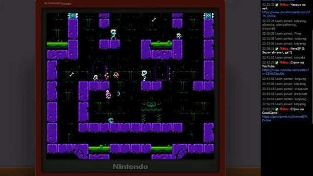 7h Online+ #316 - Micro Mages Second Quest [NES] - Кооперативные прохождения игр смотреть онлайн