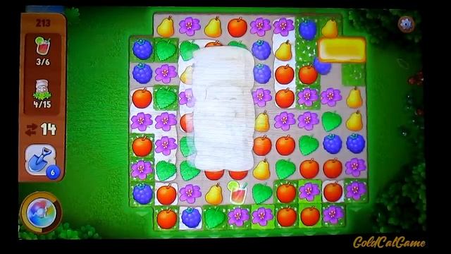 Gardenscapes level 213 Walkthrough смотреть онлайн