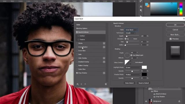 Add Realistic Glasses - Photoshop Tutorials смотреть онлайн