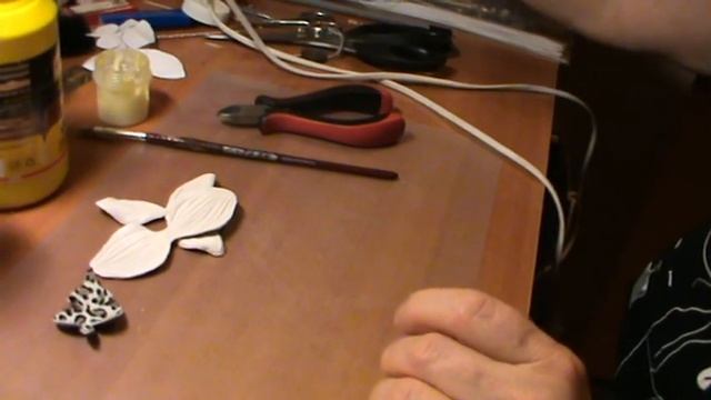 Мастер класс брошь из кожи . Орхидея.часть 1 смотреть онлайн