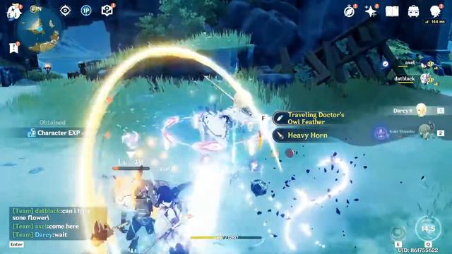 YELAN AND KUKI SHINOBU ( HEALER + HITTER )- GENSHIN IMPACT смотреть онлайн
