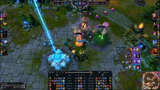 League of Legends - Nidalee killing spree (montage) смотреть онлайн