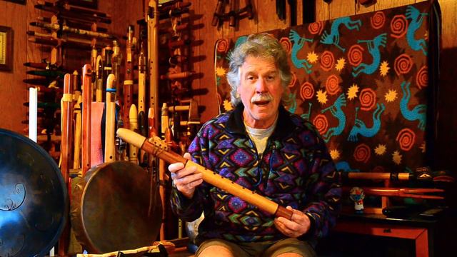 Review of a "Wind Shadow Flutes" mid "E" Custom Native American Style Flute смотреть онлайн