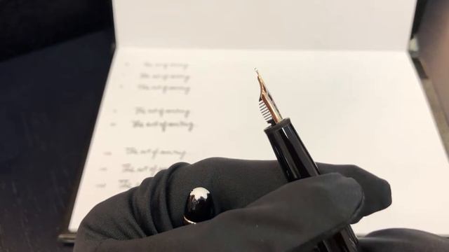 MONTBLANC. ПЕРЬЕВАЯ РУЧКА (F) CLASSIQUE смотреть онлайн