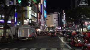 ASMR Tokyo Night View Drive 4K Sangenjaya→Shibuya→JinguGaien→Ochanomizu 東京夜景ドライブ 三軒茶屋→渋谷→明治神宮外苑→御茶ノ