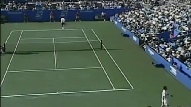 Pete Sampras vs Alex Corretja Only the tennis (2/6) смотреть онлайн