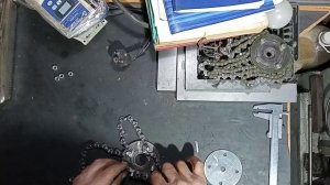 Самодельная цепная насадка триммера. Вместо лески. №9