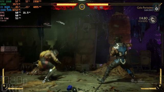 Mortal Kombat 11 - GTX 1660 / i5 8600 смотреть онлайн