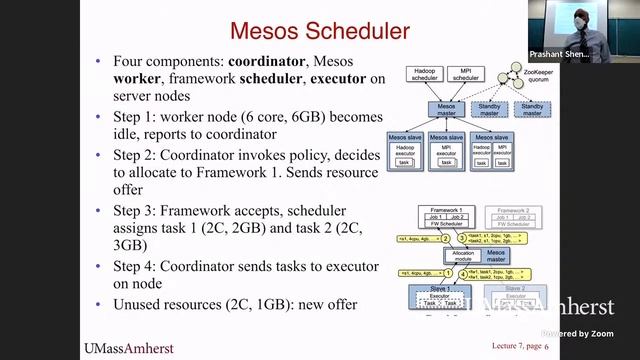 UMass CS 677 - Spring 22 - Lecture 7 - Cluster Scheduling and Virtualization смотреть онлайн