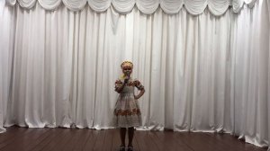 песня «Светит месяц» в исполнении Фёдоровой Лизы