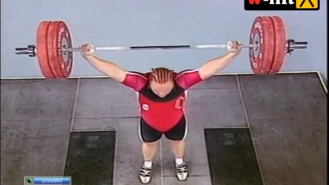 2002 European Weightlifting Championships, Women +75 Kg \ Тяжелая Атлетика. Чемпионат Европы