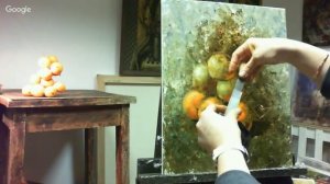 Мастер-класс Елены Ильичевой "Гора мандаринов"