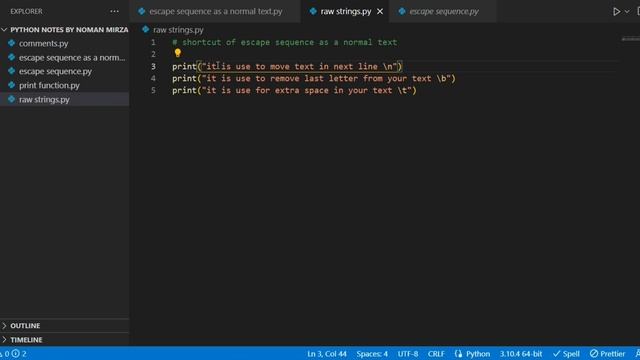 Raw string in python смотреть онлайн