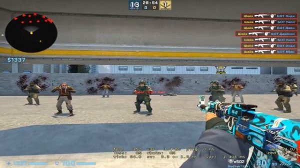 Тренировка Aim (Aim Botz - Training) /blessed