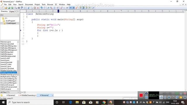 How to Reverse a String Program in || Java... смотреть онлайн