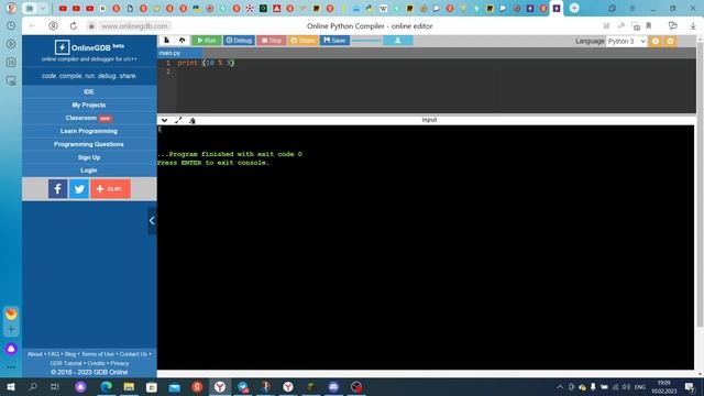 ОГЭ. Информатика. Репетитор. Обрывок Занятия (Программирование на Питоне с нуля) смотреть онлайн