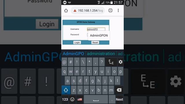How to get into GPON home Wifi of Nokia router in less than 15 seconds. смотреть онлайн