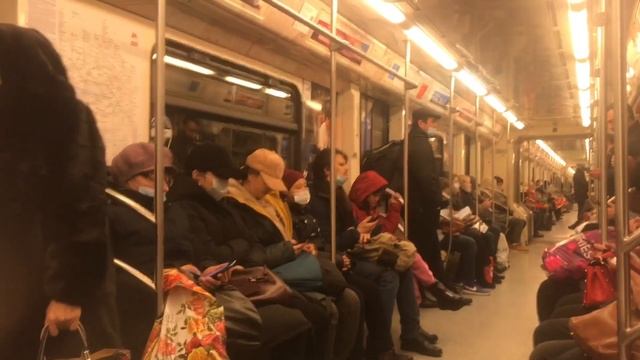 Полная поездка по Калужско Рижской линии от «Медведково» до «Новоясеневской» на 81-760A/761A/763A смотреть онлайн