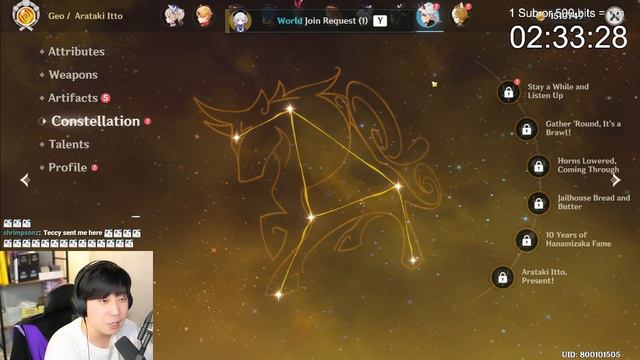 I SPENT ALL MY LUCK INTO ARATAKI ITTO BANNER OMG смотреть онлайн