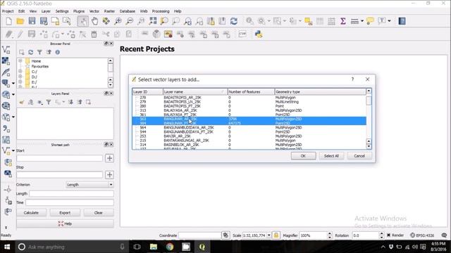 Open File Geodatabase in QGIS смотреть онлайн