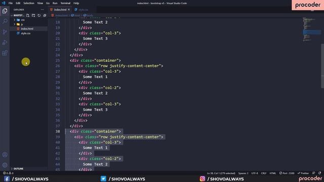 Bootstrap 5 Tutorial for Beginners Bangla | Bootstrap 5 Column | Part 07 смотреть онлайн