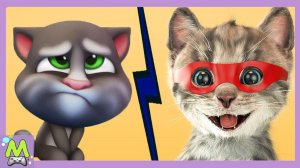 Мой Говорящий Том 2 vs Крошка-Котенок.Какой Котик Лучше