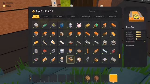 Играю в Scrap Mechanic с другом(часть 1)