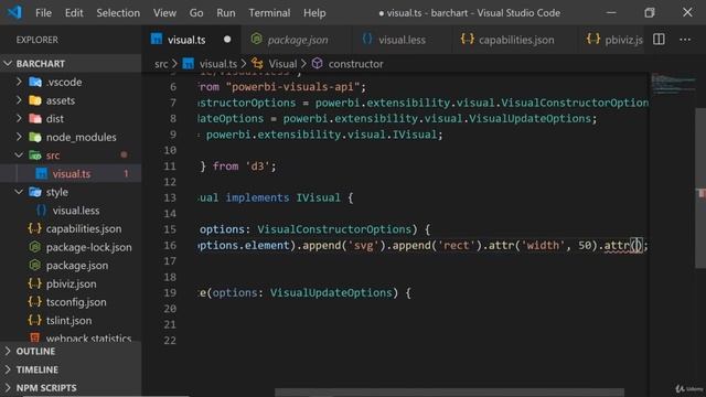 Power BI - Using d3.js & a First Shape смотреть онлайн