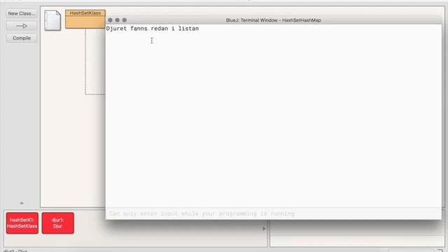 17. HashSet och HashMap (BlueJ) смотреть онлайн
