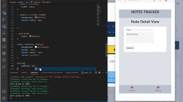 Full stack crud notes application - beginner friendly смотреть онлайн