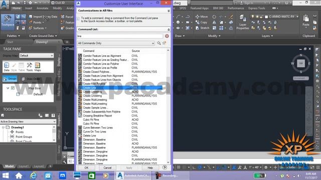AutoCAD Civil 3d urdu Tutorials | Quick Access ToolBar | xpacademy смотреть онлайн