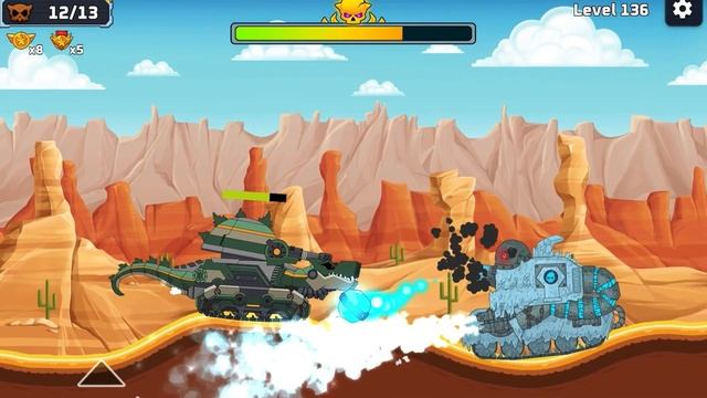 Tank Combat - Cool, creepy, monster tanks UPGRADE TANKOZILLA Gameplay, Wow, Wot, Ipad iOS, Part 14 смотреть онлайн