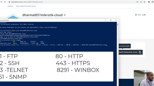 Configura un Contenedor Mikrotik CHR en Docker смотреть онлайн