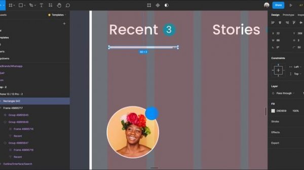 Messenger Mobile App UI Design in Figma - Just For Fun