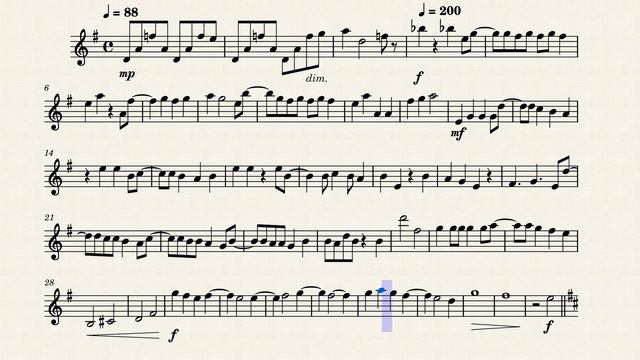 Black Catcher violin sheet music - Black Clover Opening 10 смотреть онлайн