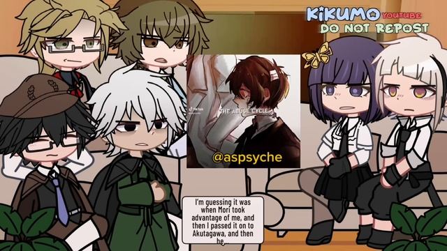 Past BSD/ADA react to DAZAI OSAMU | SEASON 2 Timeline | BUNGO STRAY DOGS REACT | 1/1 | смотреть онлайн