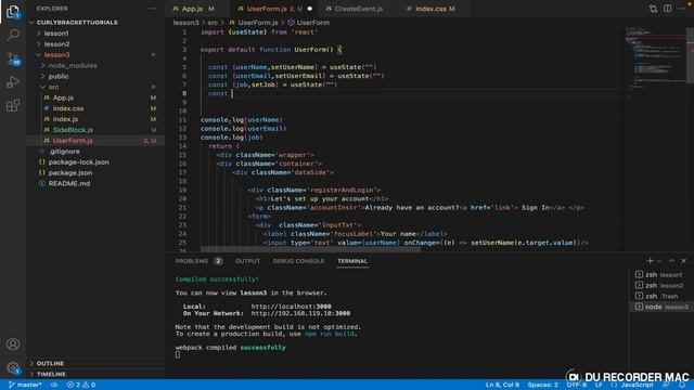 React Course - Beginner's Tutorial for React JavaScript Library [2022] - #3 смотреть онлайн