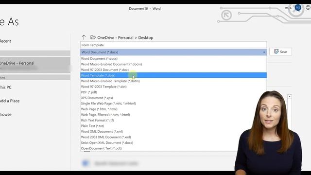 How to Make Fillable Forms Reusable in Word - Saving Forms as Word Templates смотреть онлайн