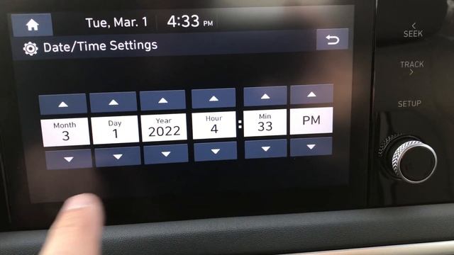 How to set the clock on a 2020 Hyundai Sonata смотреть онлайн