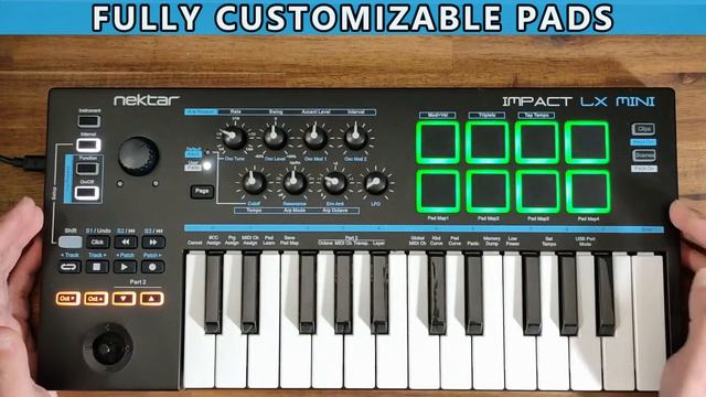 Nektar Impact LX Mini MIDI Keyboard Showcase / Review - Totally Unique And Completely Inspirational