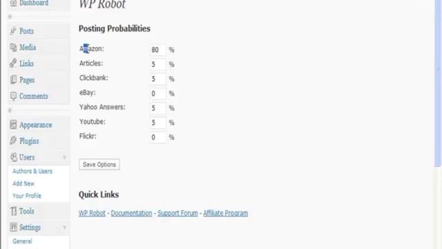 WP Robot Setting in WordPress for beginners Autobloger. process of WP ROBOT. смотреть онлайн