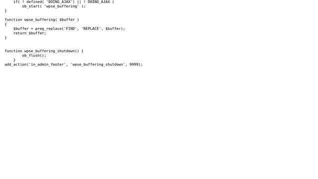 Wordpress: Admin first hook that outputs HTML? смотреть онлайн