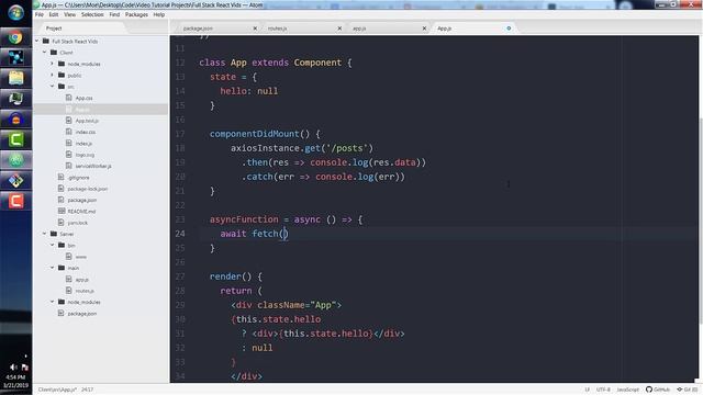 5 axios vs fetch смотреть онлайн